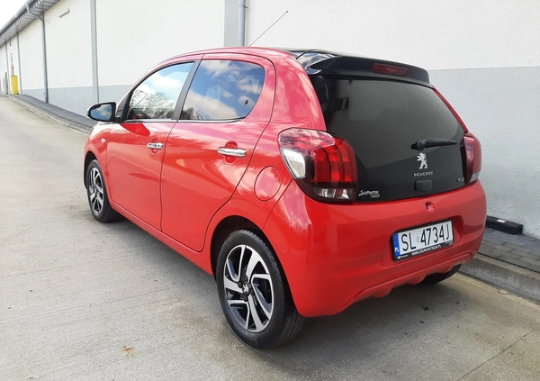 Peugeot 108 cena 39500 przebieg: 67004, rok produkcji 2019 z Świętochłowice małe 781